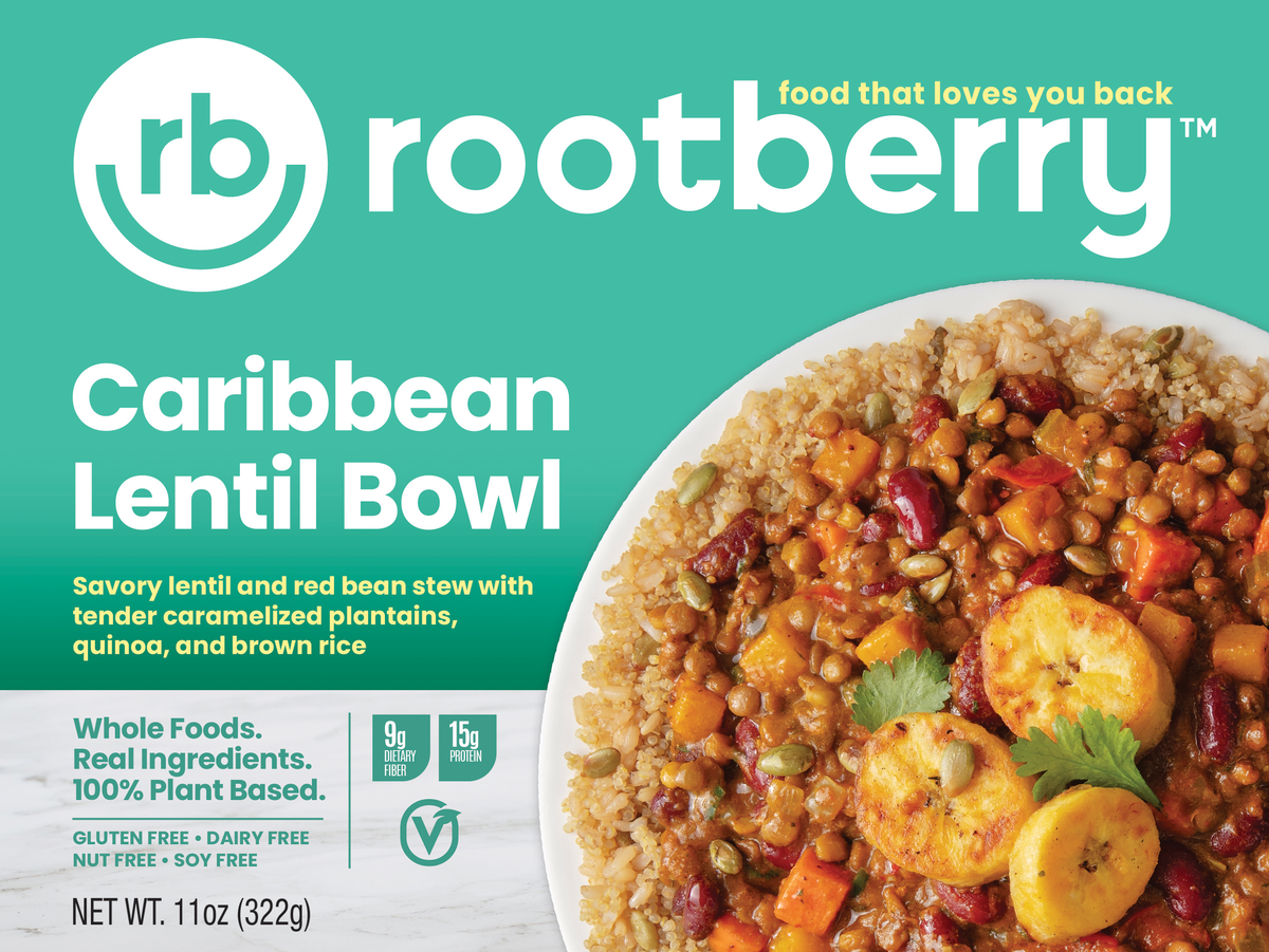 Caribbean Lentil Bowl Meal