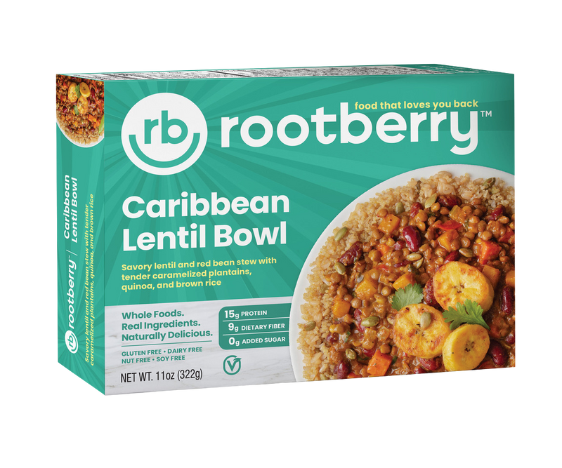Caribbean Lentil Bowl Meal