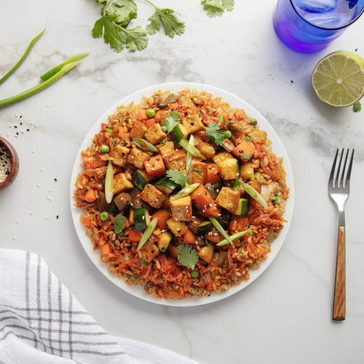 Korean Fried Rice Meal