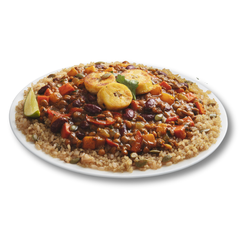 Caribbean Lentil Bowl Meal