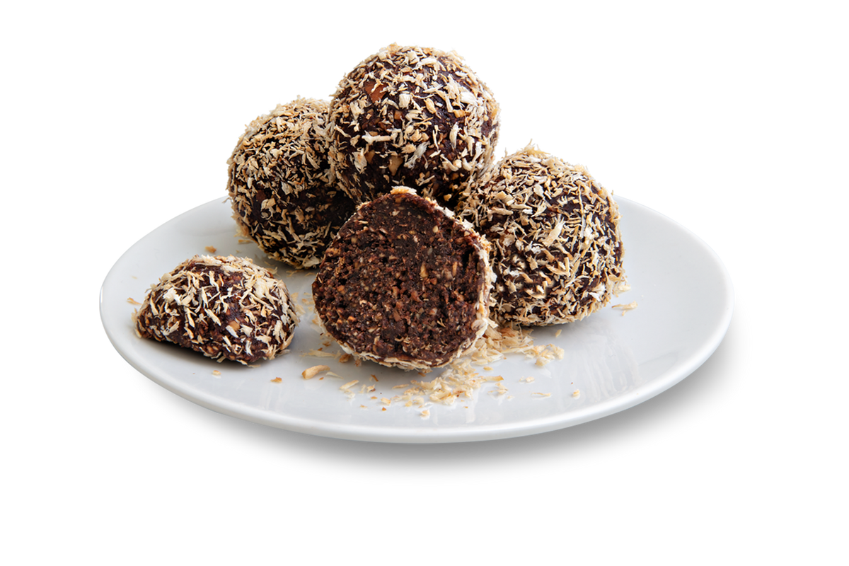 Coconut Chocolate Energy Bites (4 ct) rootberry