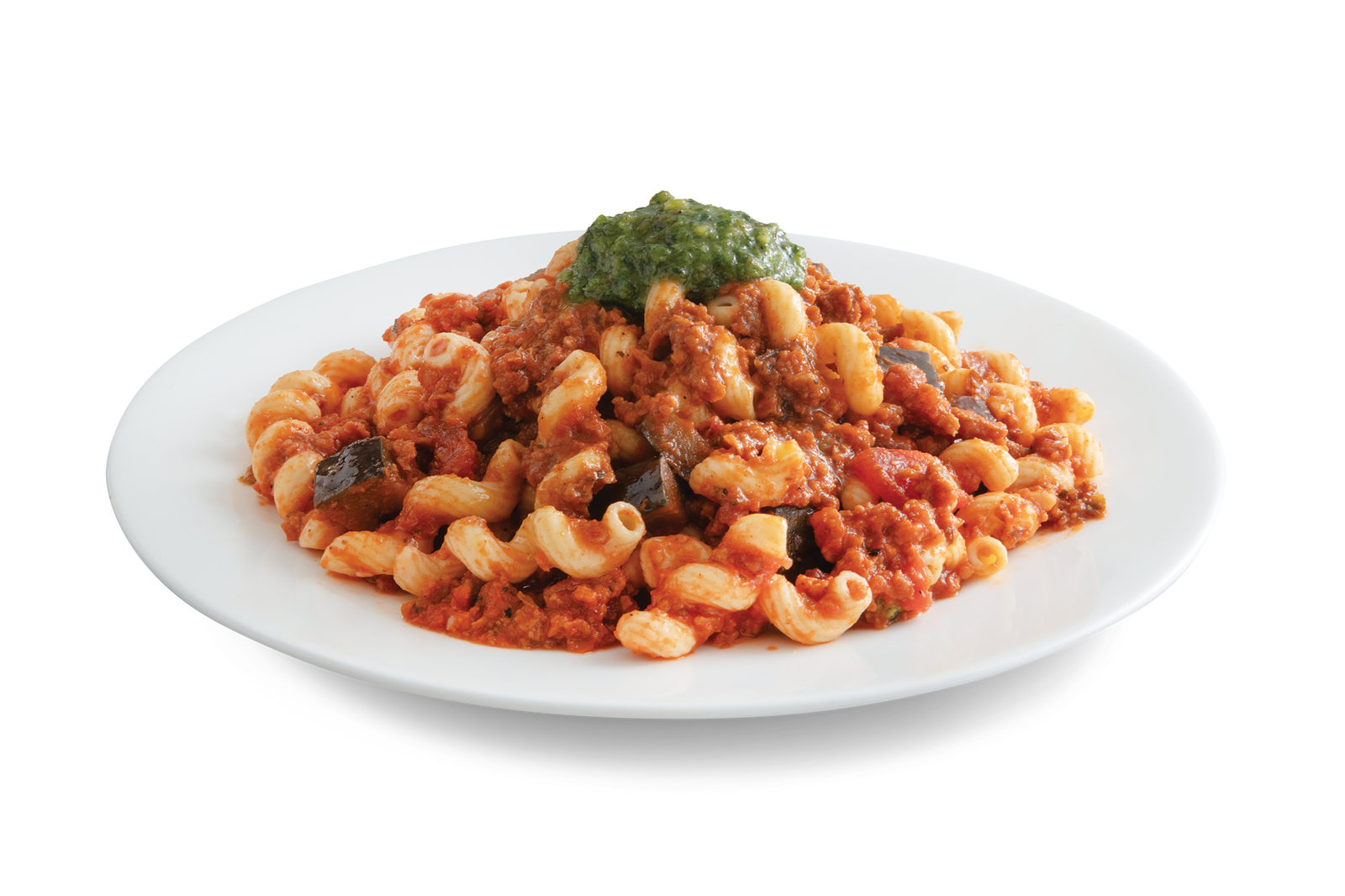 Veggie Bolognese with Pesto